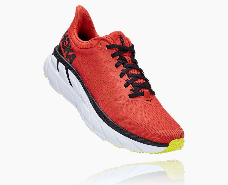 Hoka One One Løbesko Herre - Clifton 7 - Rød - 790286EHN